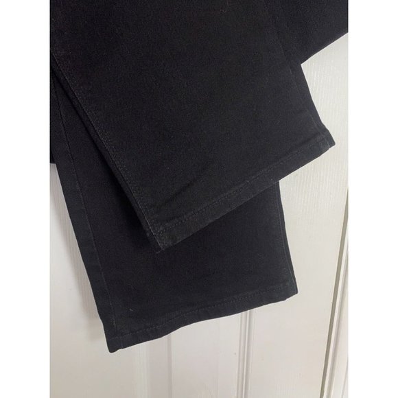 Levis Women’s Demi Curve Classic Rise Straight Faded Black Silver 32 - Picture 4 of 7